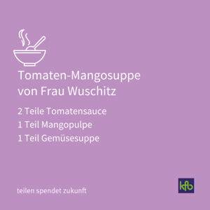Tomaten-Mangosuppe von Frau Wutschitz